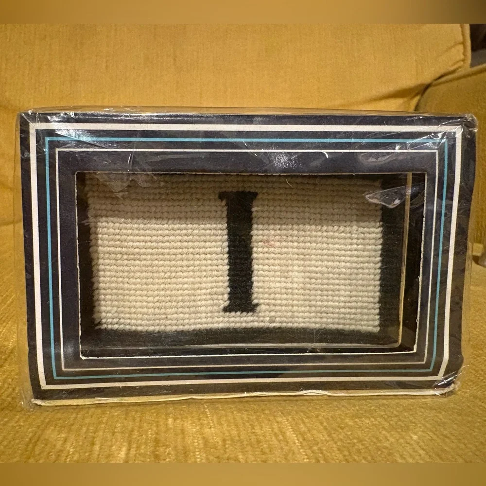 Jonathan Adler Petit Point Paperweights- set of 3